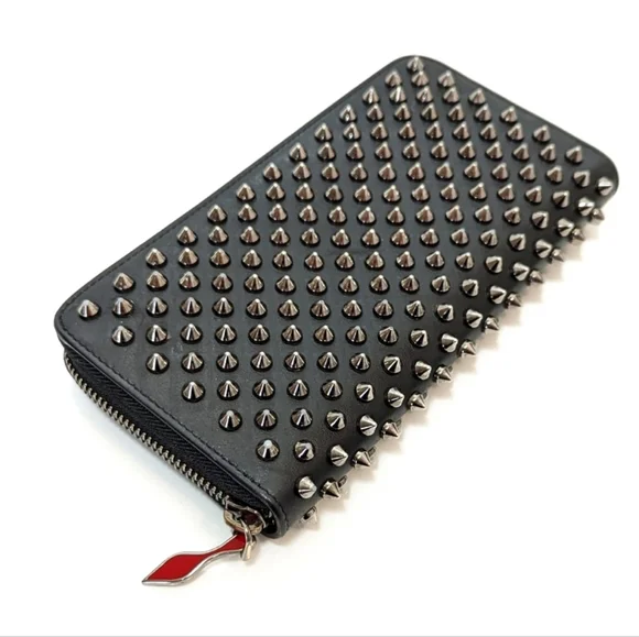 ✨️💎Authentic Christian louboutin Spike Stud Long Zippy Wallet - Picture 2 of 16
